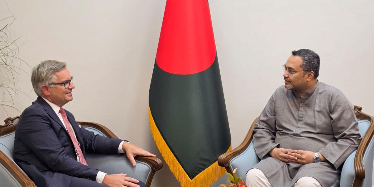 জনশক্তি রপ্তানি নিয়ে ইইউ প্রতিনিধিদলের সঙ্গে মাহ্দী আমিনের বৈঠক
