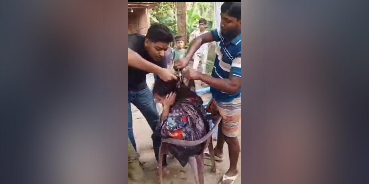 সদরপুরে পরকীয়ার অভিযোগে প্রবাসীর স্ত্রীর চুল কেটে দেওয়ার অভিযোগ