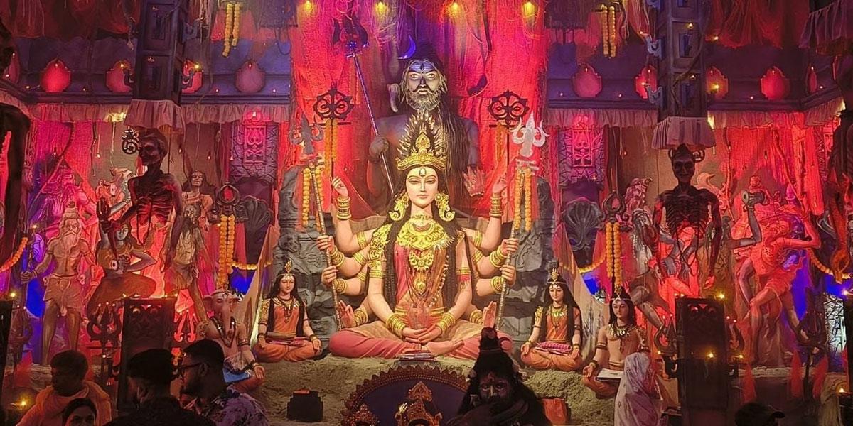 শারদীয় দুর্গোৎসবের মহানবমী আজ