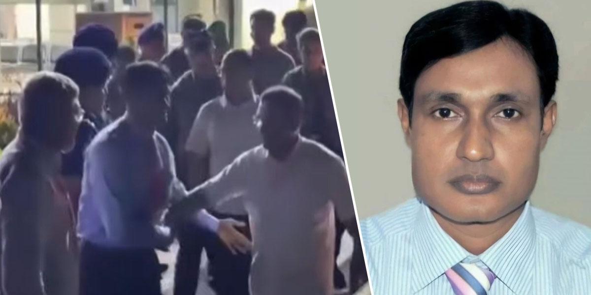 প্রধানমন্ত্রীকে জড়িয়ে ধরার চেষ্টা, রাজশাহী বিভাগীয় কমিশনারকে প্রত্যাহার