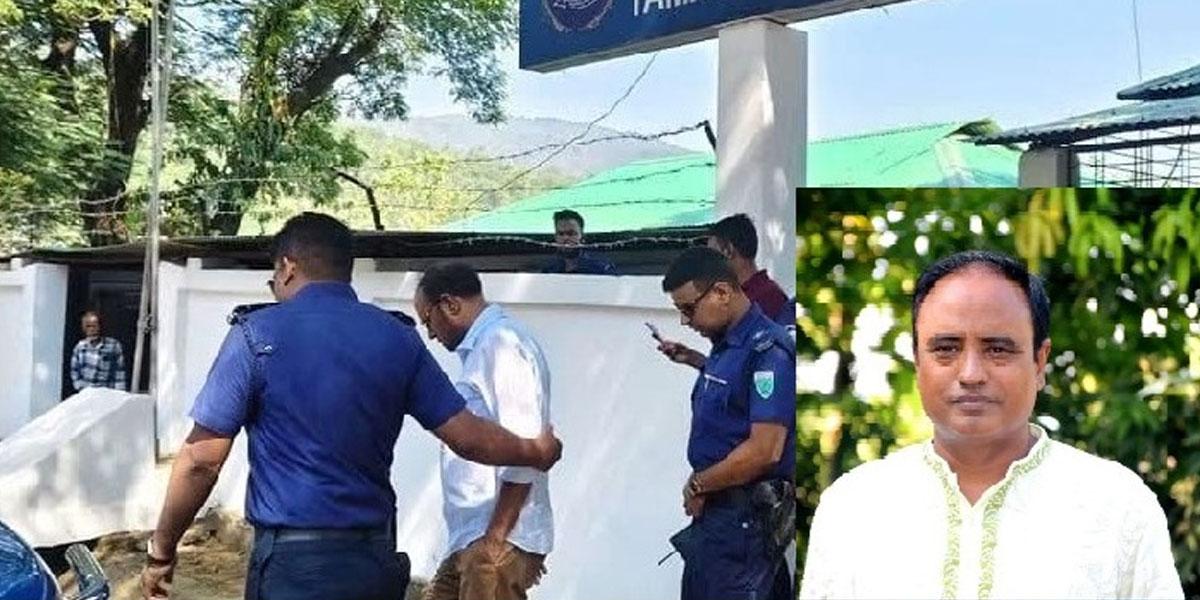 তামাবিল ইমিগ্রেশন থেকে জৈন্তাপুর আ. লীগের সভাপতি গ্রেপ্তার