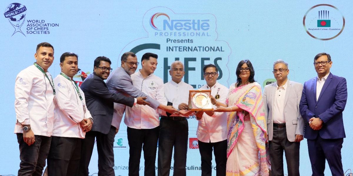 নেসলে প্রফেশনাল ও বাংলাদেশ কালিনারি ফাউন্ডেশনের আন্তর্জাতিক শেফ দিবস উদযাপন