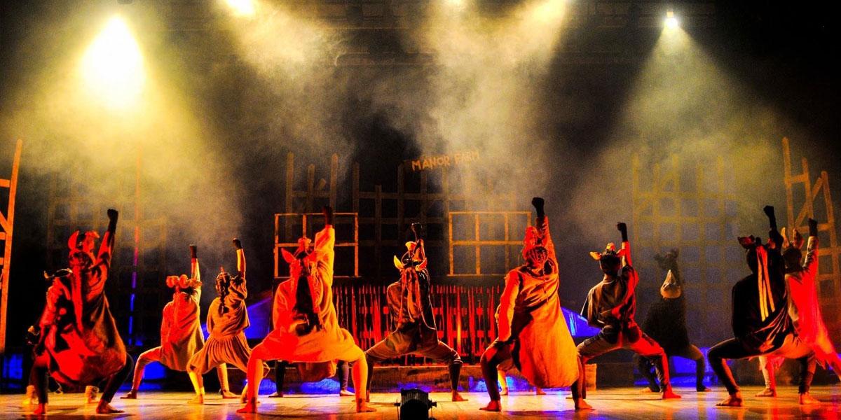 রবীন্দ্র সৃজনকলা বিশ্ববিদ্যালয়ের নাট্যকলা বিভাগের প্রযোজনায় আবারও মঞ্চে আসছে ‘এনিমেল ফার্ম’