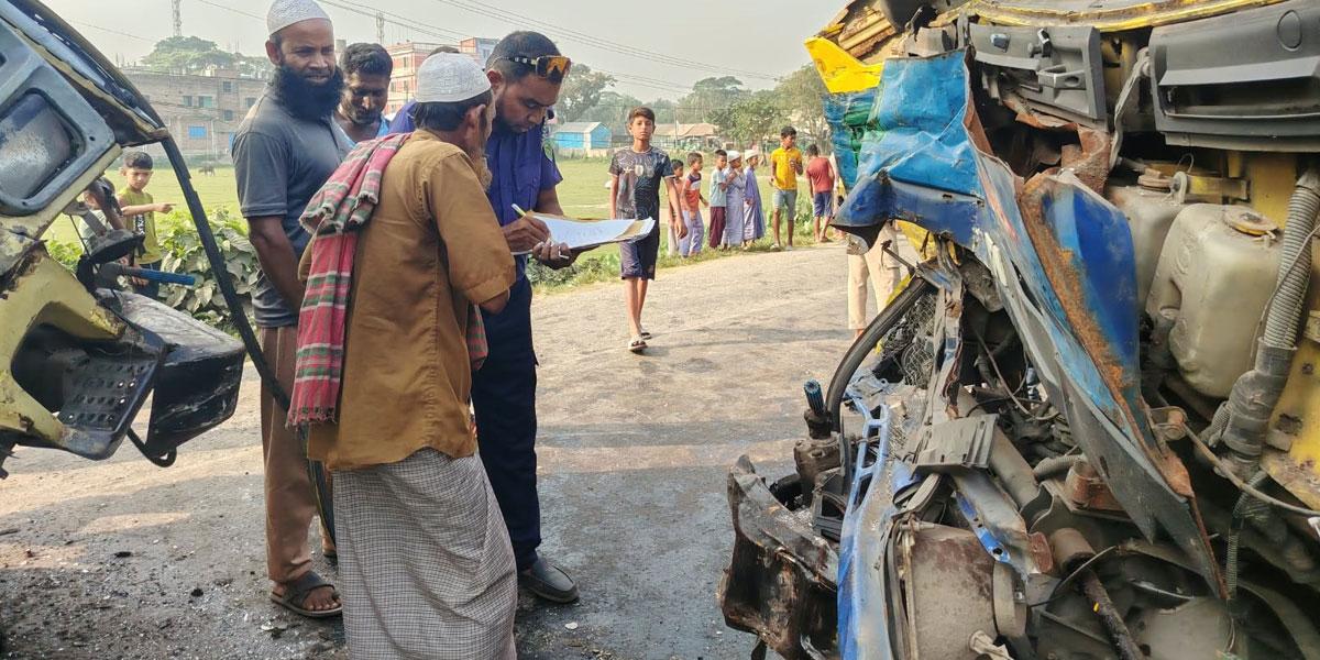 ব্রাহ্মণবাড়িয়ায় বাস-ট্রাকের সংঘর্ষে নিহত ২