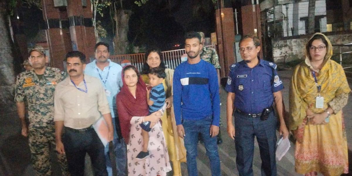 ভারতে ৪ বছর কারাভোগ শেষে দেশে ফিরল বাংলাদেশি দম্পতি